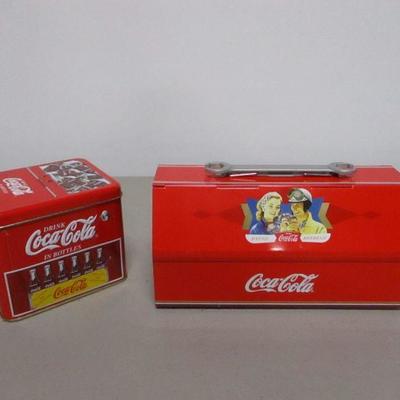 Lot 33 - Coca-Cola Collectible Tins
