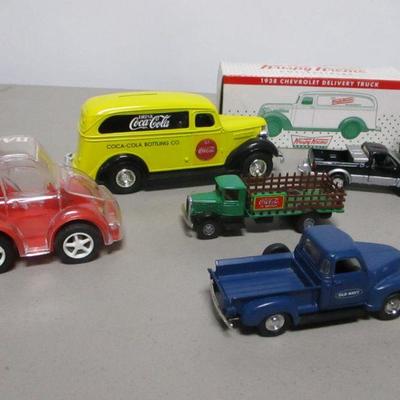 Lot 35 - Collection Of Die Cast Cars - Coca-Cola Krispy Kreme