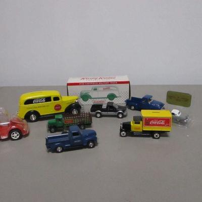 Lot 35 - Collection Of Die Cast Cars - Coca-Cola Krispy Kreme