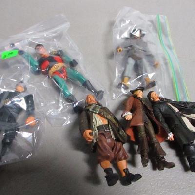 Lot 55 - Action Figure Lot & Plastic Cowboy & Indian Figures
