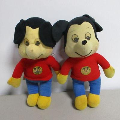 Lot 64 - Mickey Mouse Stuffed Toys 1978