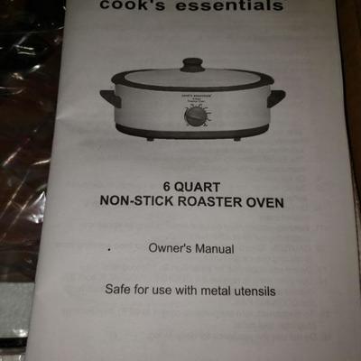 6 quart Non-Stick Roaster Oven