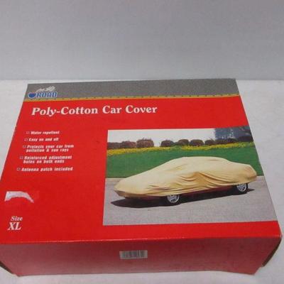 Lot 97 - On The Road Poly Cotton Car Cover - Size XL