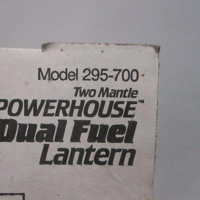 Lot 104 - Coleman Dual Fuel Lantern