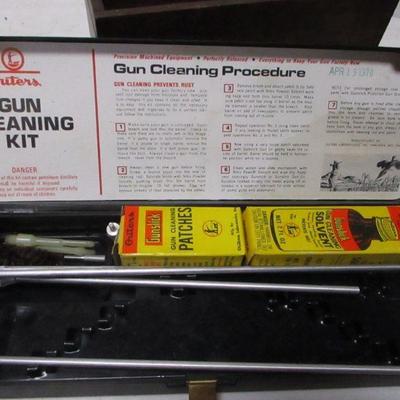 Lot 116 - Gun Cleaning Supplies & Boot & Leather Kit