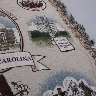 Lot 124 - North Carolina Henderson County Throw Blanket 48 x 67