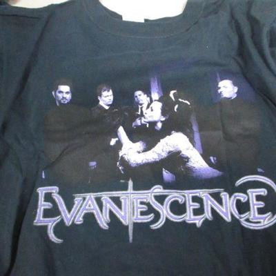 Lot 125 - Variety Of Music Artist T Shirts 