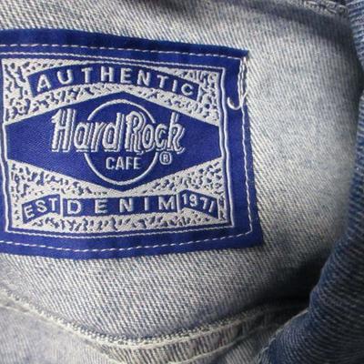 Lot 155 - Hard Rock Cafe New Orleans Denim Jean Jacket