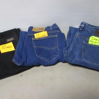 Lot 156 - Levi L L Bean & Lee Jeans