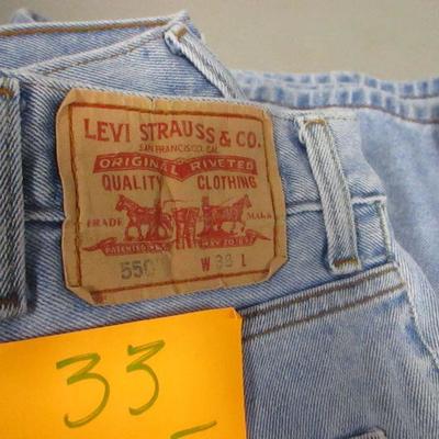 Lot 163 - Levi Strauss Jean Shorts