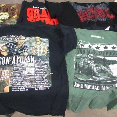 Lot 173 - Variety Of Music Artists Band T Shirts