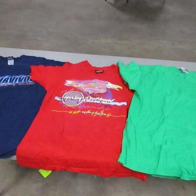 Lot 174 - Harley Davidson T Shirts