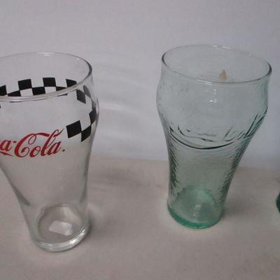 Lot 106 - Coca Cola Glasses