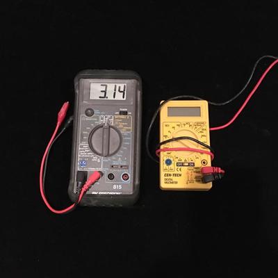 Lot 237 - BK Precision Component Tester #815 & Multimeter