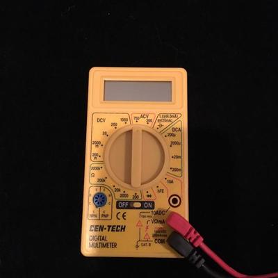 Lot 237 - BK Precision Component Tester #815 & Multimeter