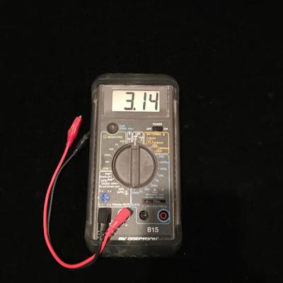 Lot 237 - BK Precision Component Tester #815 & Multimeter