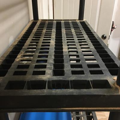 Lot 241 - Pair of Plastic Bookcases