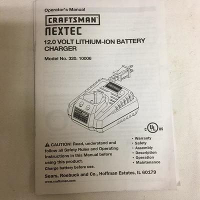Lot  243 - Craftsman Nextec Hammerhead Cordless Hammer