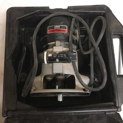 Lot 246 - Skil Saw & Craftsman Router