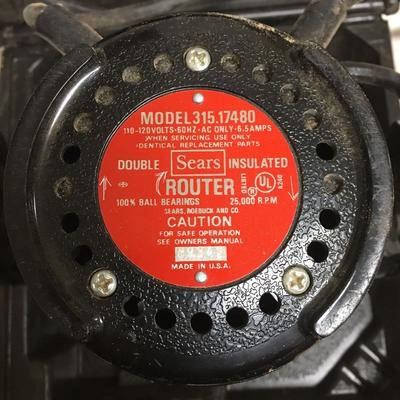 Lot 246 - Skil Saw & Craftsman Router