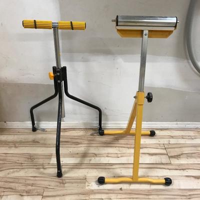 Lot 253 - Two Adjustable Roller Stands