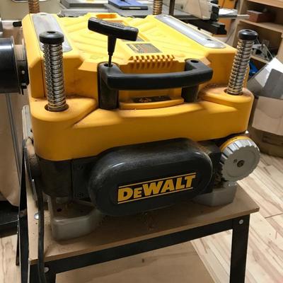 Lot 254 - DeWalt 13â€ Planer with Table