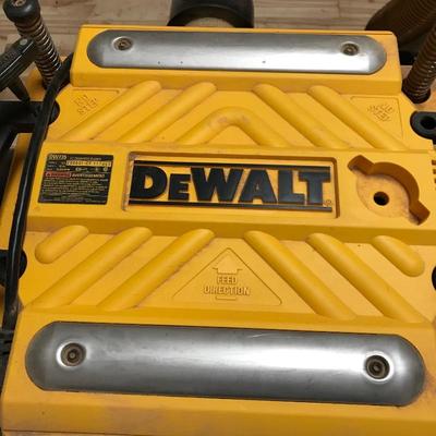 Lot 254 - DeWalt 13â€ Planer with Table
