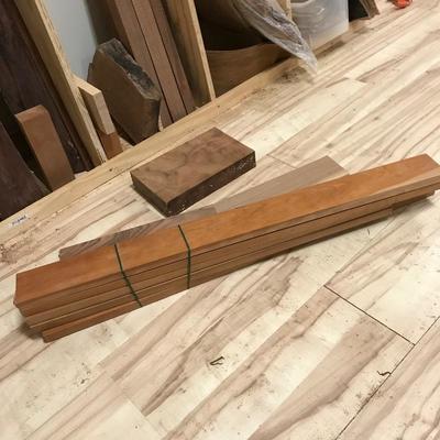 Lot 257 - Wood Pieces and Veneer