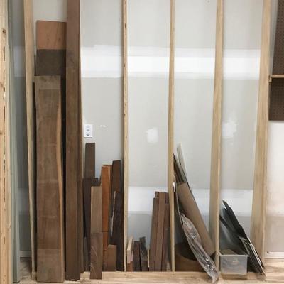 Lot 257 - Wood Pieces and Veneer