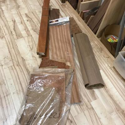 Lot 257 - Wood Pieces and Veneer