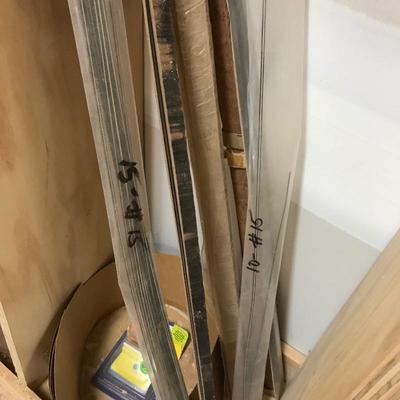 Lot 257 - Wood Pieces and Veneer