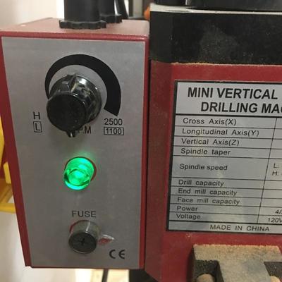 Lot 260 - Speedway Variable Speed Mini Drill Mill