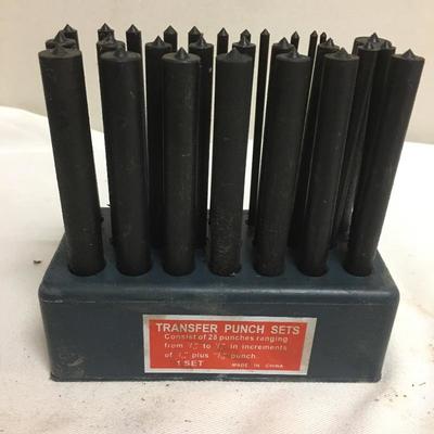 Lot 263 - Transfer Punch Set, Squares & More