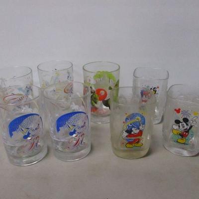 Lot 113 - Collectible McDonald's Glasses - Disney