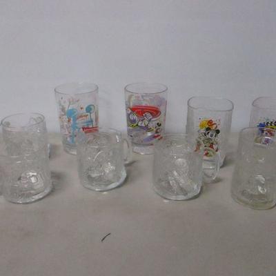 Lot 114 - Collectible McDonald's Glasses - Disney