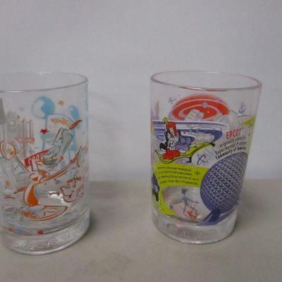 Lot 114 - Collectible McDonald's Glasses - Disney