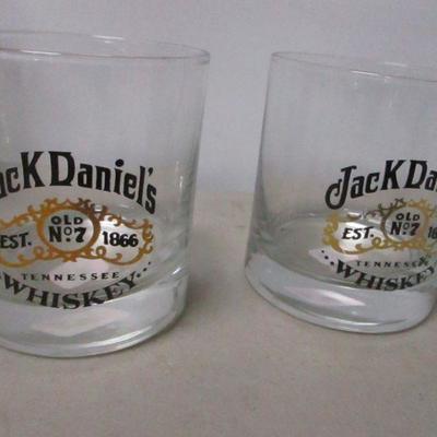 Lot 116 - Jack Daniels Campbells's & Jagermeister Glassware