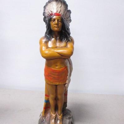 Lot 185 - Native American Indian Statue