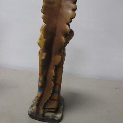 Lot 185 - Native American Indian Statue