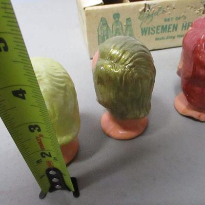 Lot 187 - Hazel's 3 Wisemen Heads 