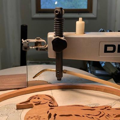 Lot 272- Dremel Saw W/Table & Light