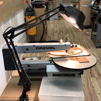 Lot 272- Dremel Saw W/Table & Light