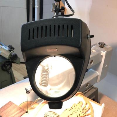 Lot 272- Dremel Saw W/Table & Light
