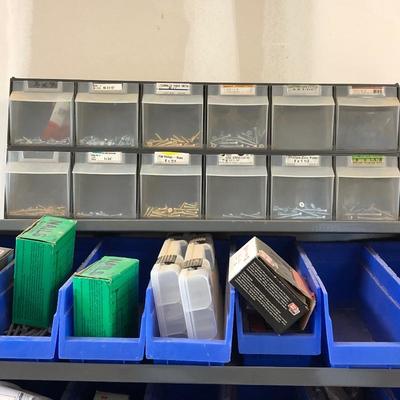 Lot 273- Hardware Trays W/ Contents