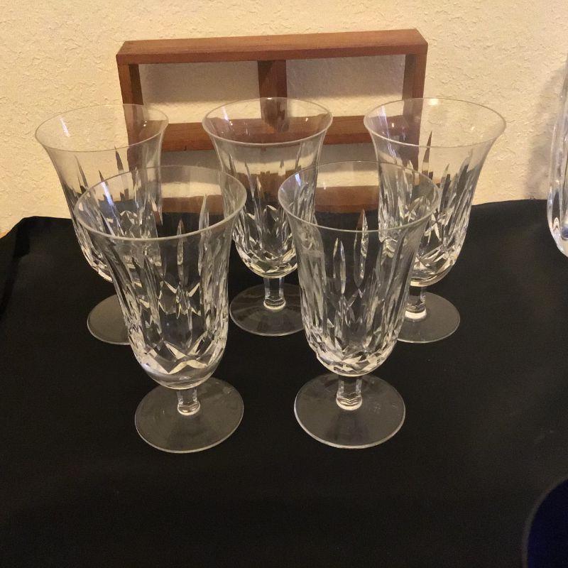 Rare Waterford Sundae/Iced Tea Glasses Kildare Pattern