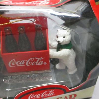 Lot 130 - Coca=Cola Polar Bear Ornaments 