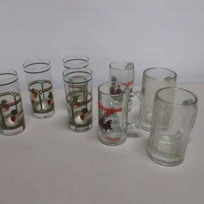 Lot 198 - Mallard Budweiser Glasses & Mugs