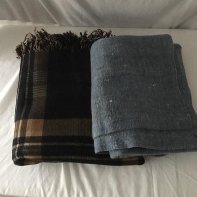 Lot 26 - Pair of Wool Blankets