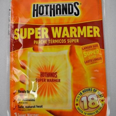 10x Hot Hands Super Warmers - New