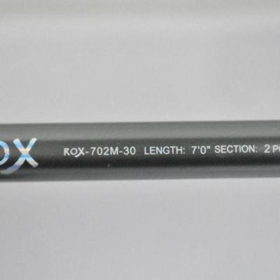 Okuma ROX 7' Medium Spinning Combo FIshing Pole - New